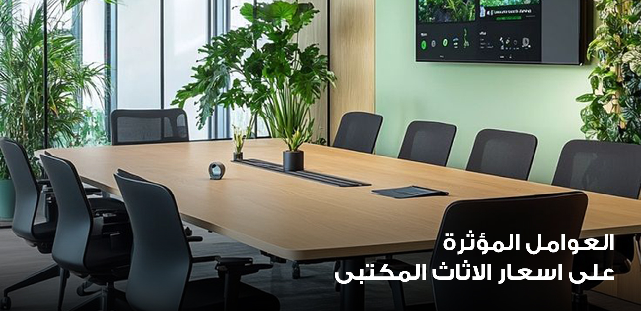 العوامل المؤثرة على اسعار الاثاث المكتبى 