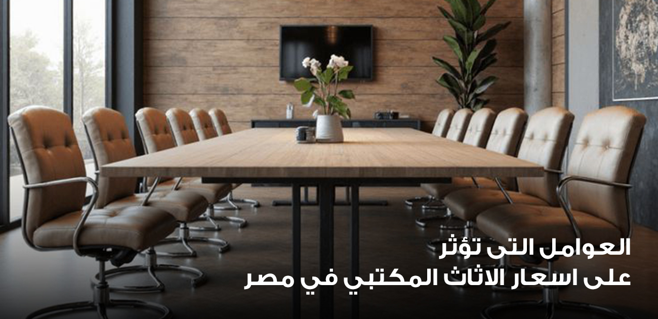 العوامل التى تؤثر على اسعار الاثاث المكتبي في مصر 